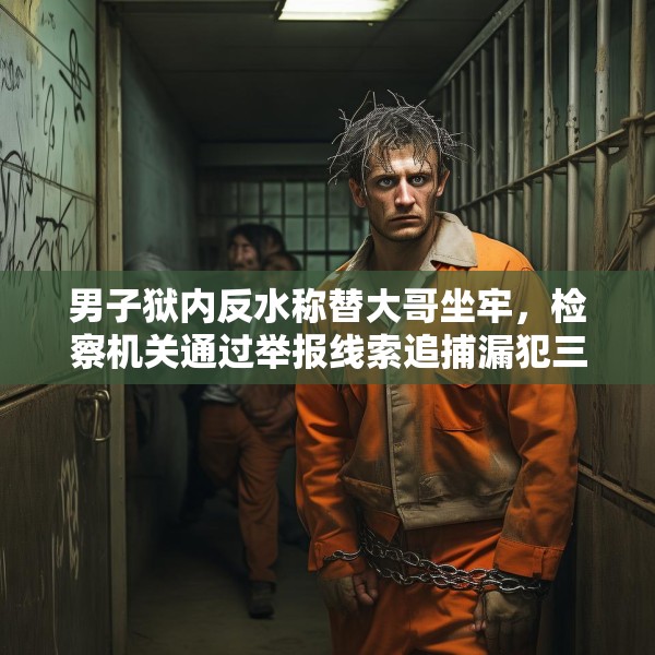 男子狱内反水称替大哥坐牢，检察机关通过举报线索追捕漏犯三人