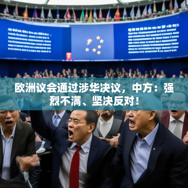 欧洲议会通过涉华决议，中方：强烈不满、坚决反对！
