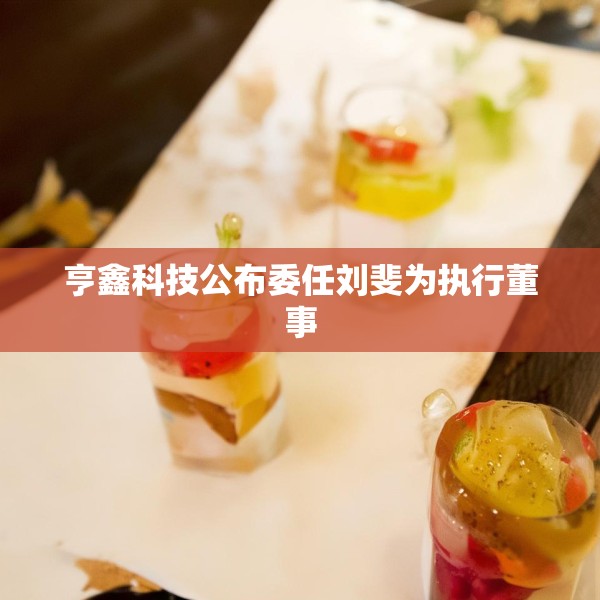 亨鑫科技公布委任刘斐为执行董事