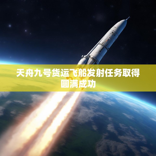 天舟九号货运飞船发射任务取得圆满成功