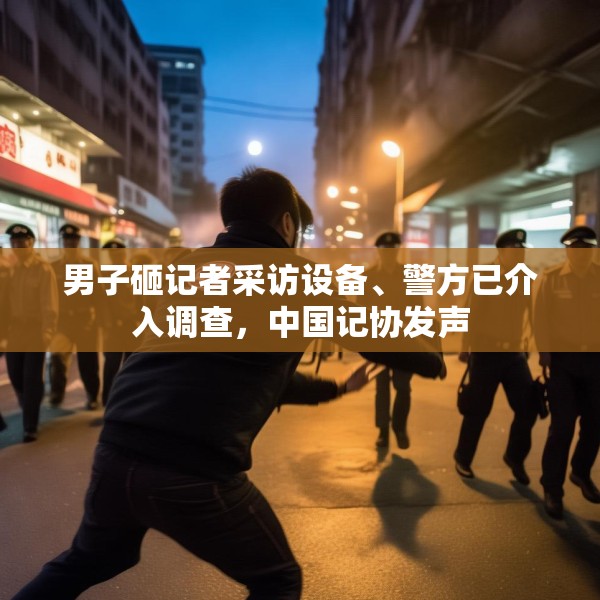 男子砸记者采访设备、警方已介入调查，中国记协发声