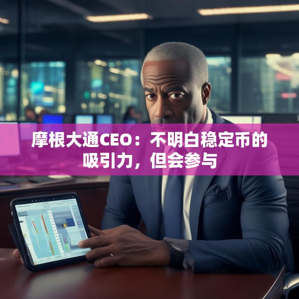 摩根大通CEO：不明白稳定币的吸引力，但会参与