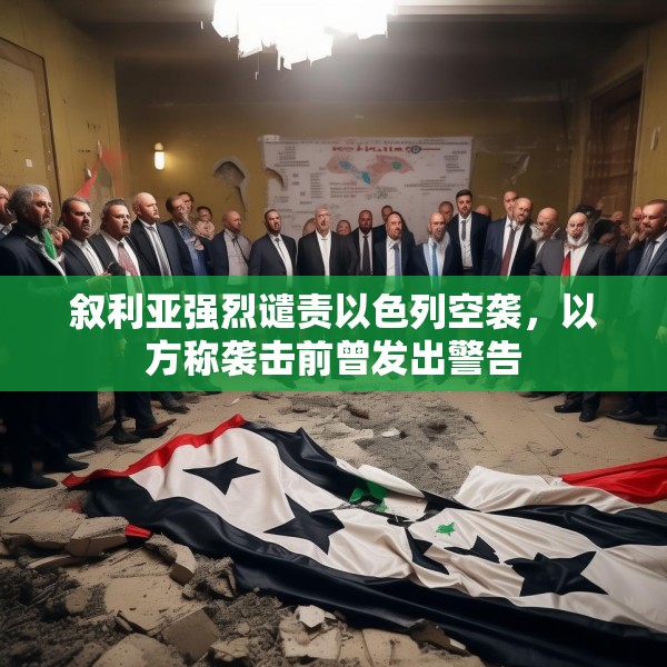 叙利亚强烈谴责以色列空袭，以方称袭击前曾发出警告