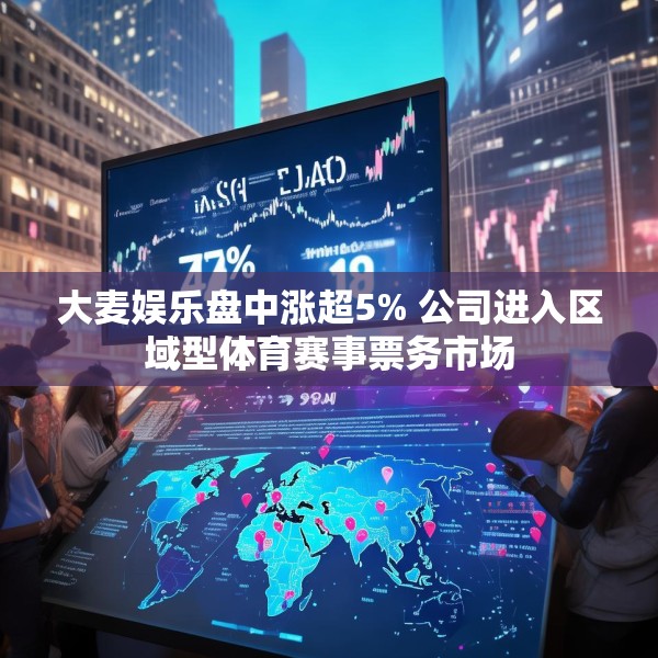 大麦娱乐盘中涨超5% 公司进入区域型体育赛事票务市场