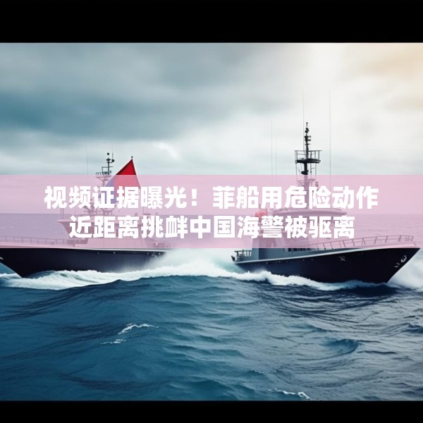 视频证据曝光！菲船用危险动作近距离挑衅中国海警被驱离