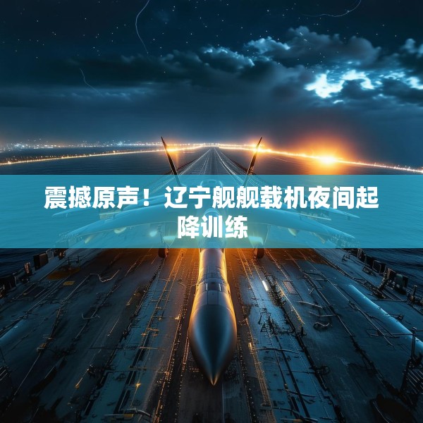 震撼原声！辽宁舰舰载机夜间起降训练