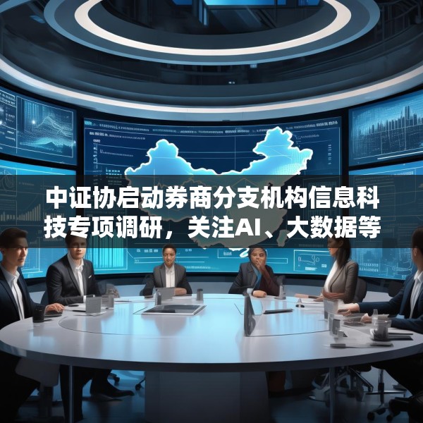 中证协启动券商分支机构信息科技专项调研，关注AI、大数据等部署进展