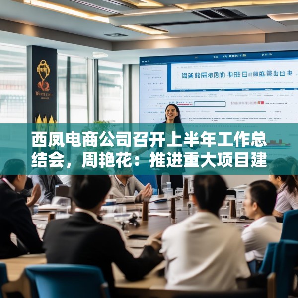 西凤电商公司召开上半年工作总结会，周艳花：推进重大项目建设、提升电商团队素质