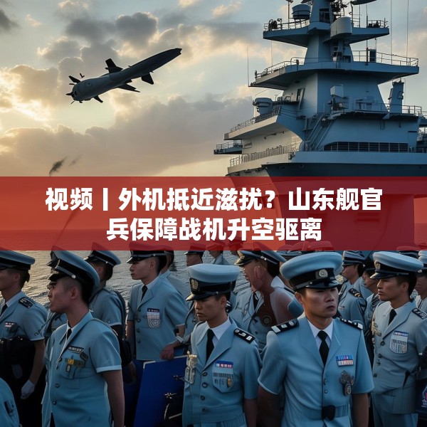 视频丨外机抵近滋扰？山东舰官兵保障战机升空驱离
