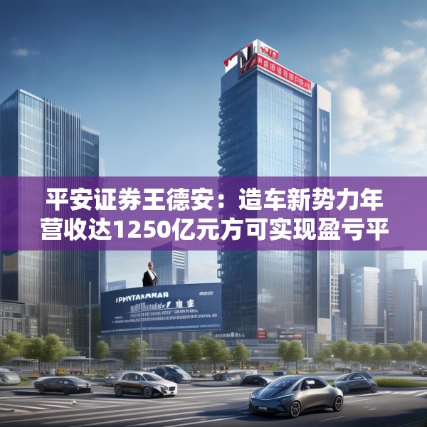 平安证券王德安：造车新势力年营收达1250亿元方可实现盈亏平衡