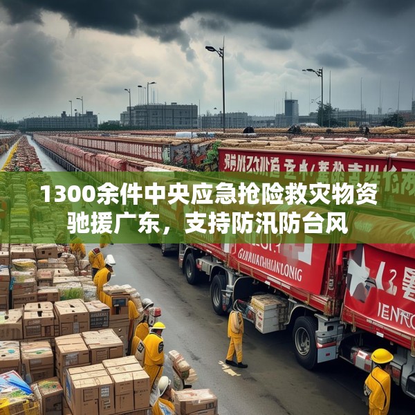 1300余件中央应急抢险救灾物资驰援广东，支持防汛防台风
