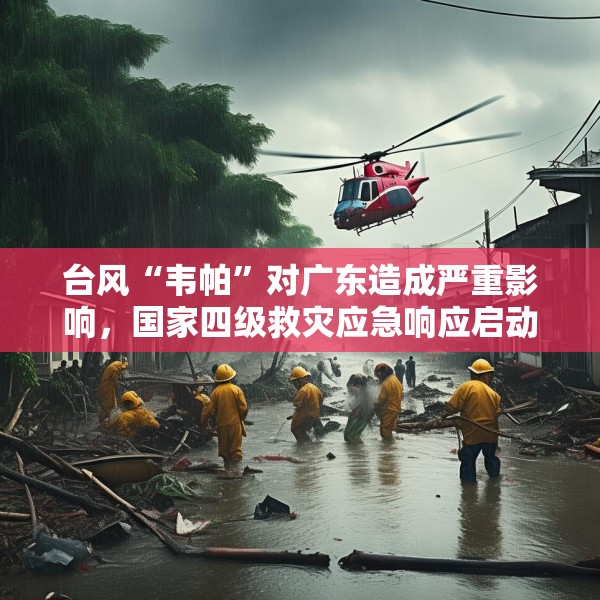台风“韦帕”对广东造成严重影响，国家四级救灾应急响应启动