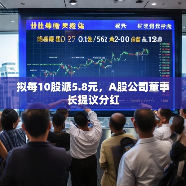 拟每10股派5.8元，A股公司董事长提议分红