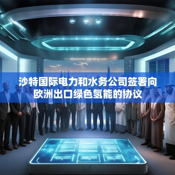 沙特国际电力和水务公司签署向欧洲出口绿色氢能的协议