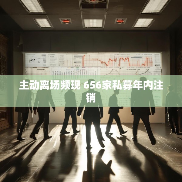 主动离场频现 656家私募年内注销
