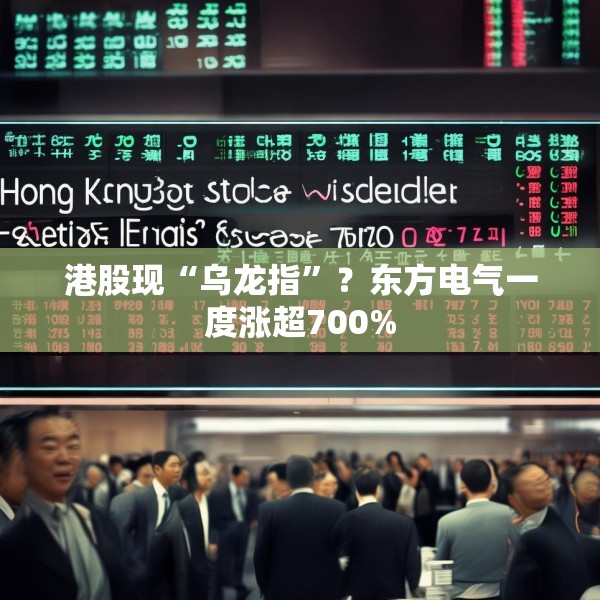 港股现“乌龙指”？东方电气一度涨超700%